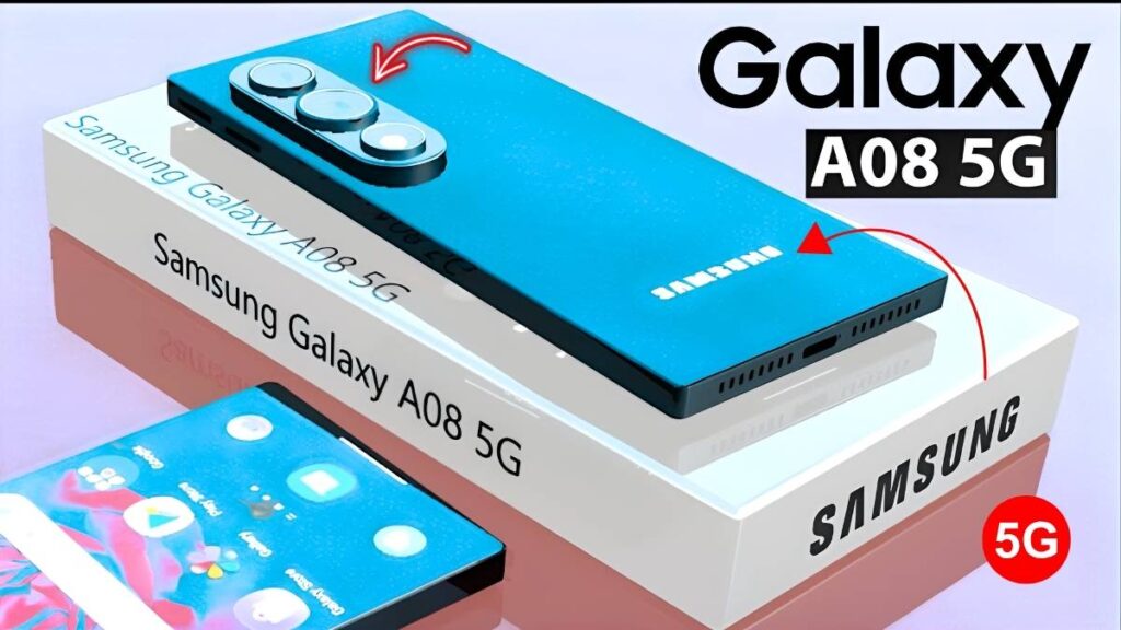 Galaxy A08 5G con batería de 5500mAh y procesador Dimensity 7400 características completas
